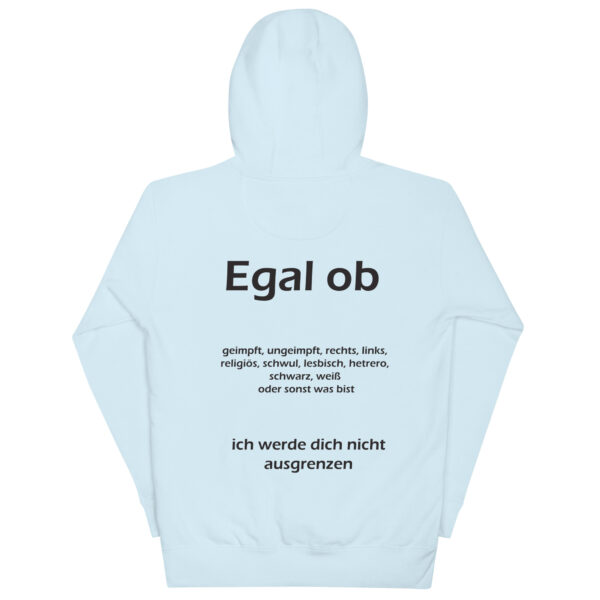 Unisex-Kapuzenpullover – Bild 9